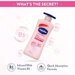 Vaseline Healthy Bright, Lotion hydratante quotidienne pour peau éclatante, 600 ml