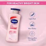 Vaseline Healthy Bright, Lotion hydratante quotidienne pour peau éclatante, 600 ml